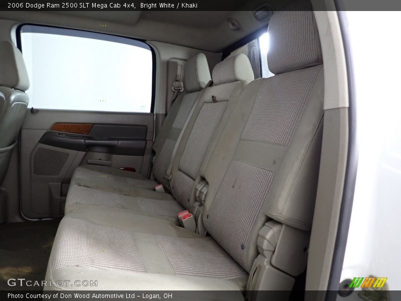 Bright White / Khaki 2006 Dodge Ram 2500 SLT Mega Cab 4x4