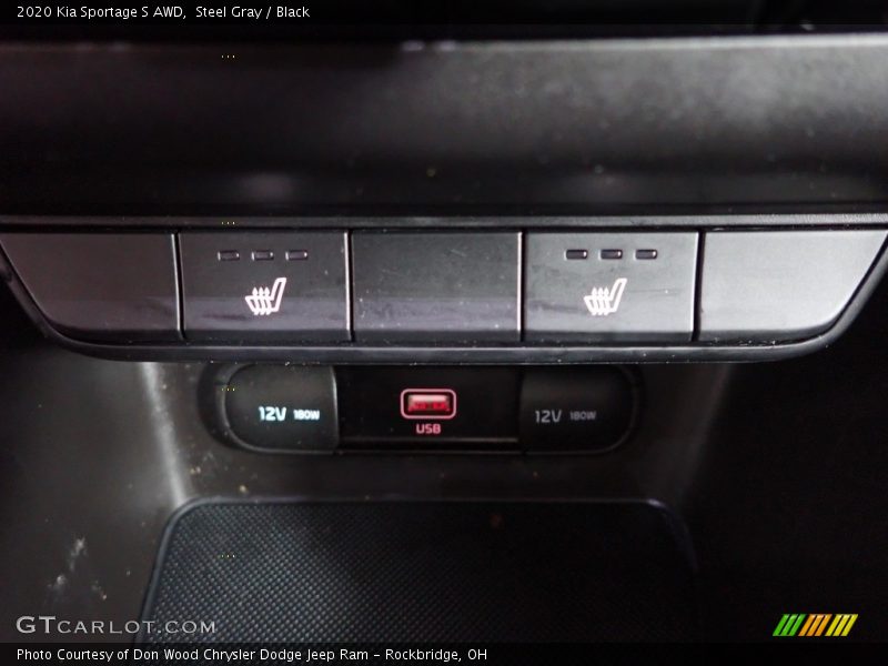 Steel Gray / Black 2020 Kia Sportage S AWD