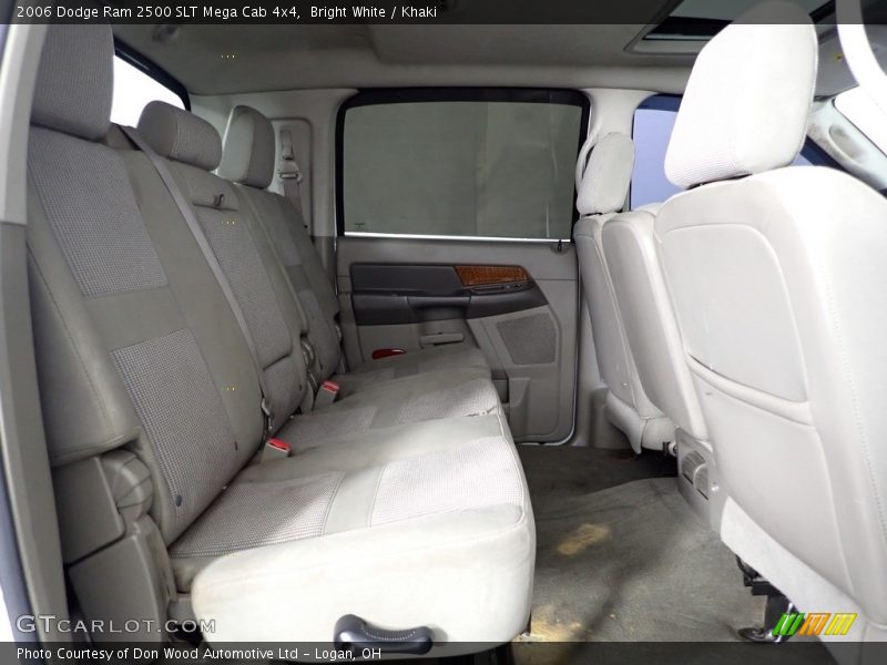 Bright White / Khaki 2006 Dodge Ram 2500 SLT Mega Cab 4x4