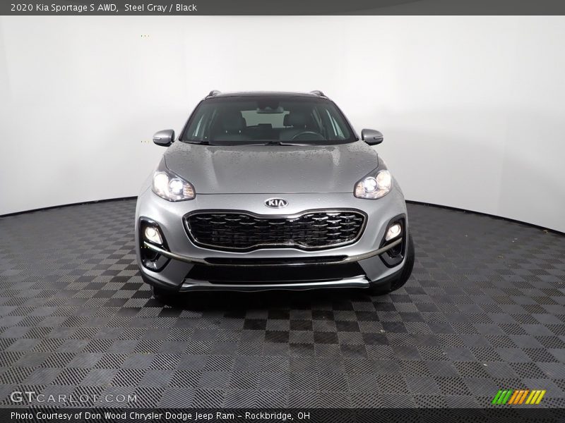 Steel Gray / Black 2020 Kia Sportage S AWD