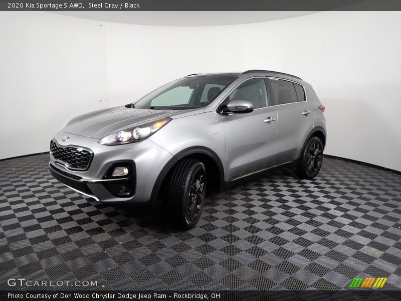 Steel Gray / Black 2020 Kia Sportage S AWD
