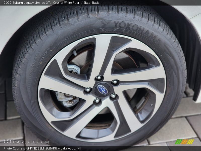 Crystal White Pearl / Slate Black 2022 Subaru Legacy Limited XT