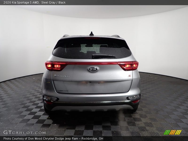 Steel Gray / Black 2020 Kia Sportage S AWD