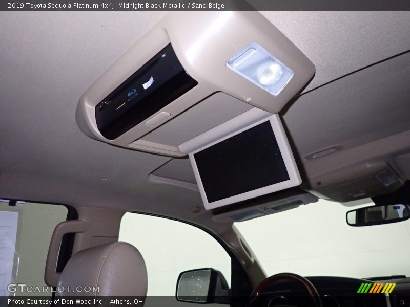 Entertainment System of 2019 Sequoia Platinum 4x4