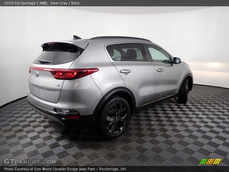 Steel Gray / Black 2020 Kia Sportage S AWD