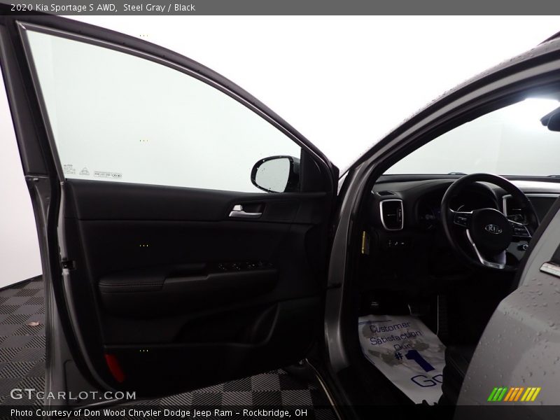 Steel Gray / Black 2020 Kia Sportage S AWD