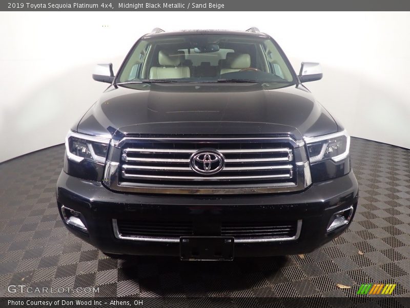 Midnight Black Metallic / Sand Beige 2019 Toyota Sequoia Platinum 4x4