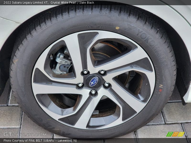 Crystal White Pearl / Slate Black 2022 Subaru Legacy Limited XT
