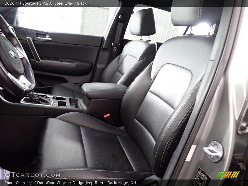Steel Gray / Black 2020 Kia Sportage S AWD