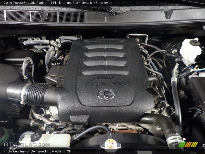  2019 Sequoia Platinum 4x4 Engine - 5.7 Liter i-Force DOHC 32-Valve VVT-i V8