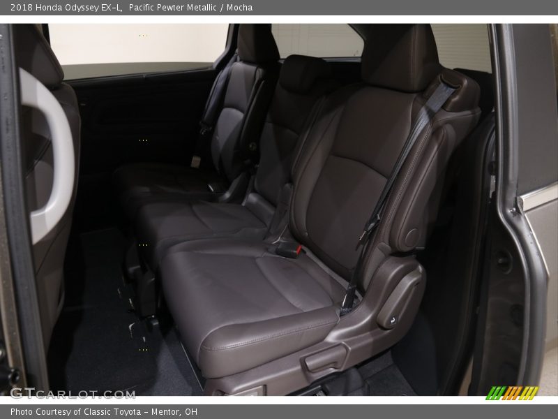 Pacific Pewter Metallic / Mocha 2018 Honda Odyssey EX-L
