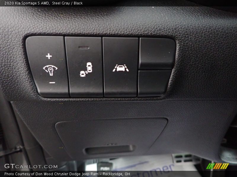 Steel Gray / Black 2020 Kia Sportage S AWD