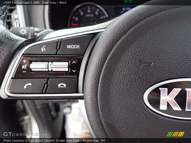 Steel Gray / Black 2020 Kia Sportage S AWD