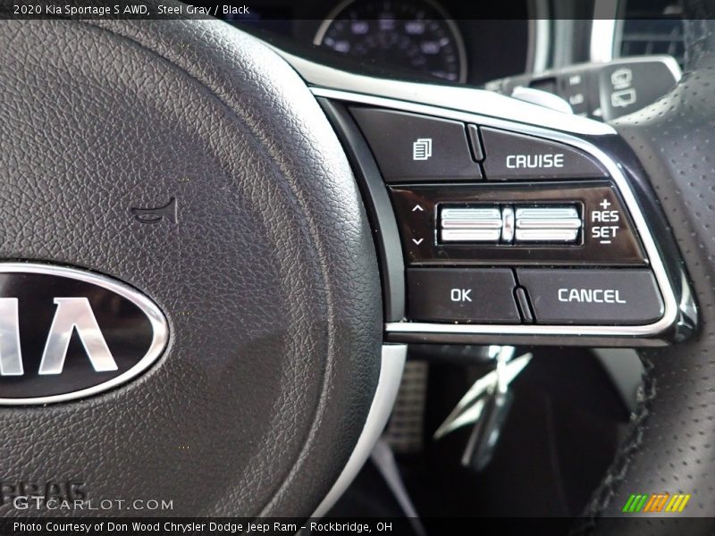 Steel Gray / Black 2020 Kia Sportage S AWD