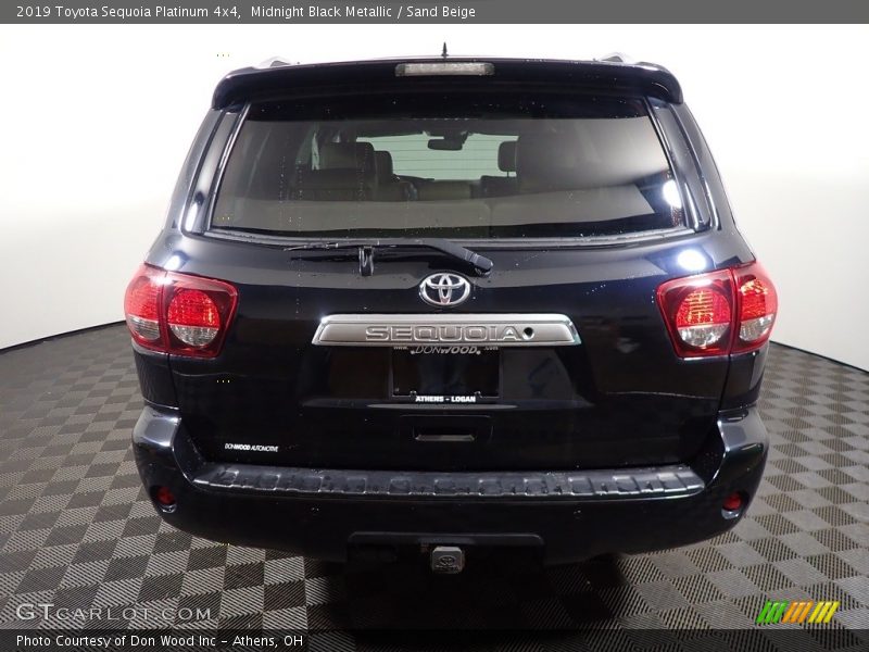 Midnight Black Metallic / Sand Beige 2019 Toyota Sequoia Platinum 4x4