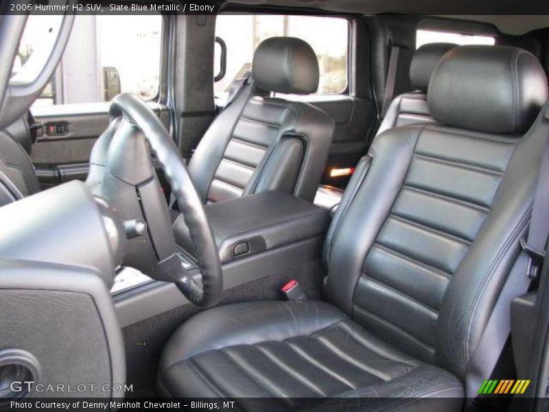 Slate Blue Metallic / Ebony 2006 Hummer H2 SUV