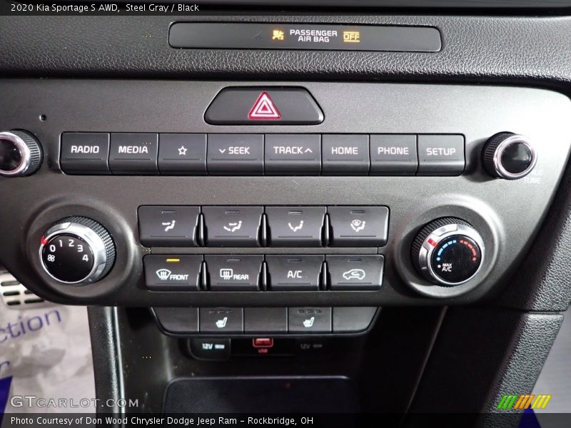 Steel Gray / Black 2020 Kia Sportage S AWD