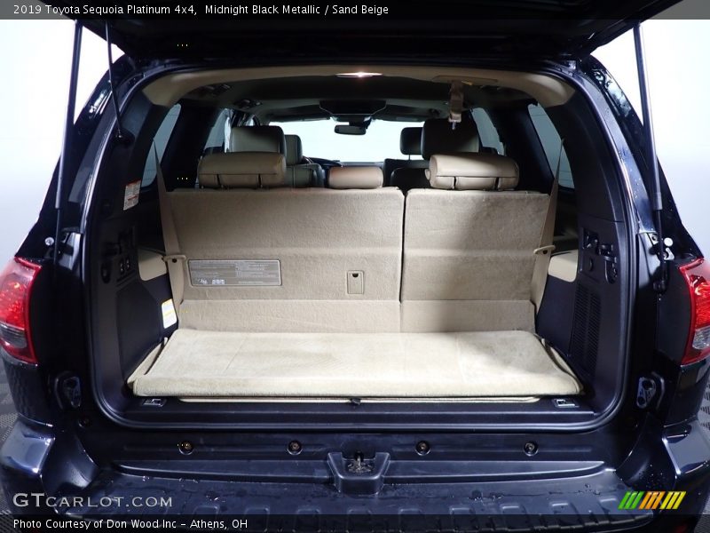  2019 Sequoia Platinum 4x4 Trunk