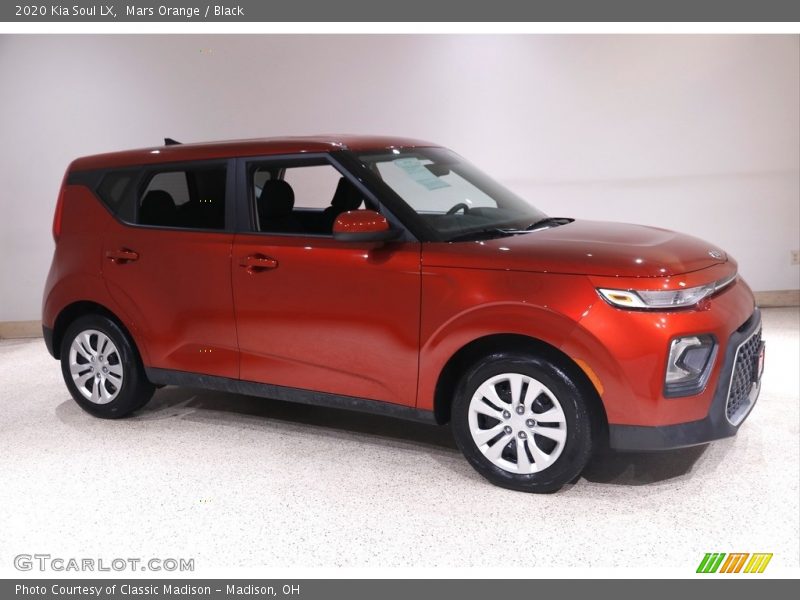 Mars Orange / Black 2020 Kia Soul LX