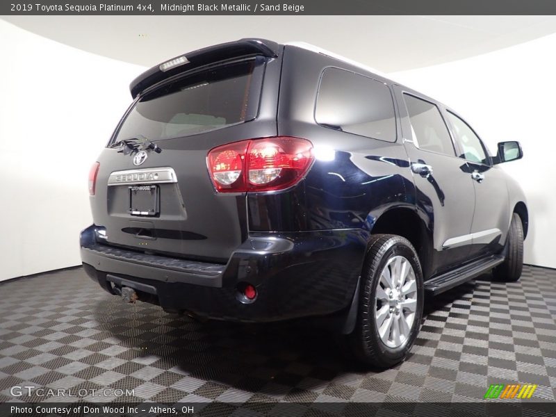 Midnight Black Metallic / Sand Beige 2019 Toyota Sequoia Platinum 4x4