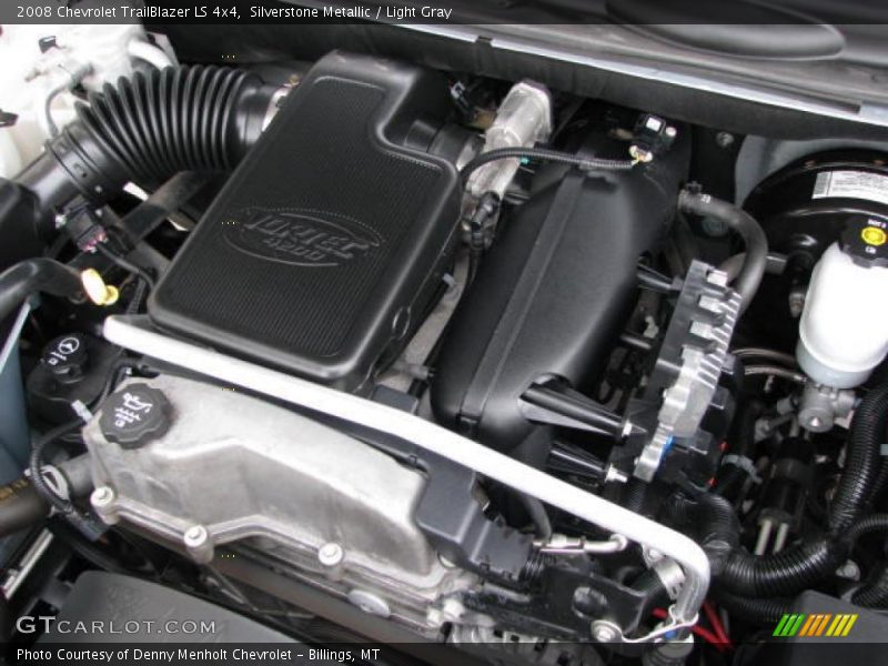 Silverstone Metallic / Light Gray 2008 Chevrolet TrailBlazer LS 4x4
