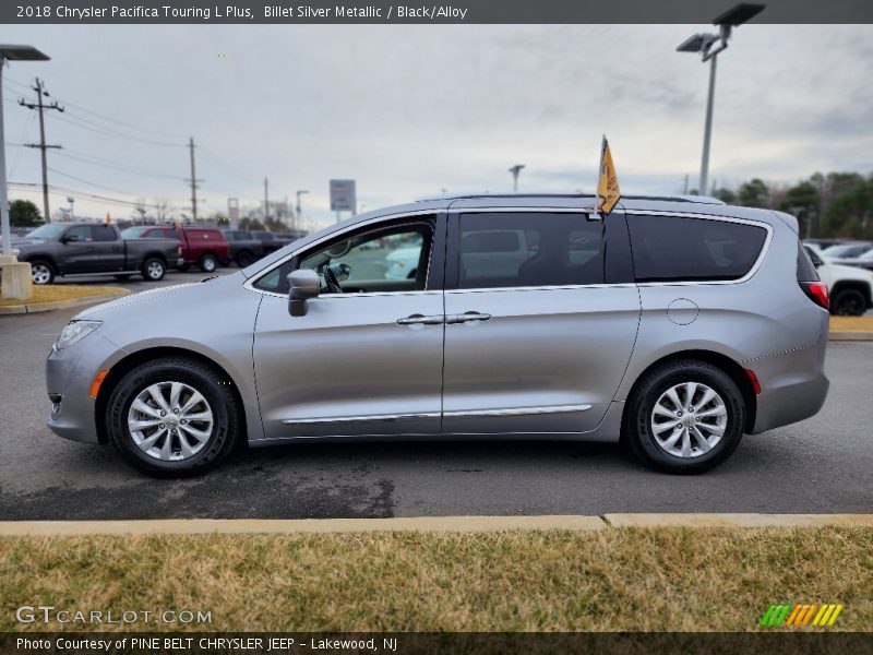 Billet Silver Metallic / Black/Alloy 2018 Chrysler Pacifica Touring L Plus