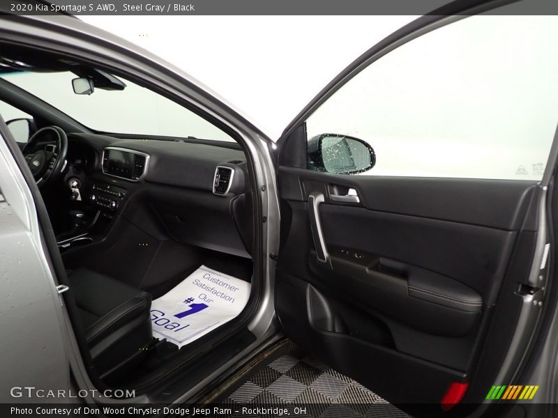 Steel Gray / Black 2020 Kia Sportage S AWD