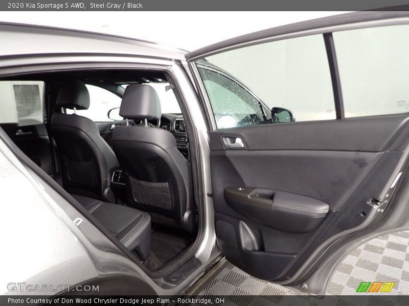 Steel Gray / Black 2020 Kia Sportage S AWD