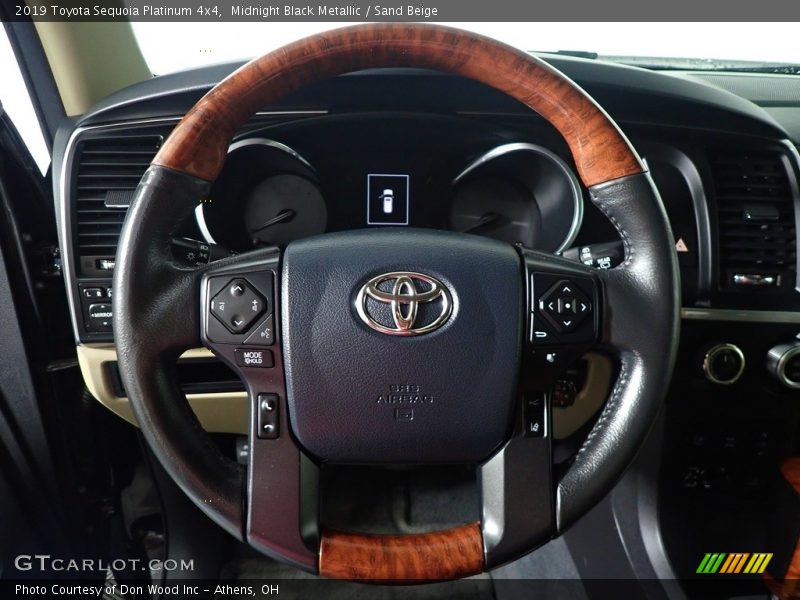  2019 Sequoia Platinum 4x4 Steering Wheel