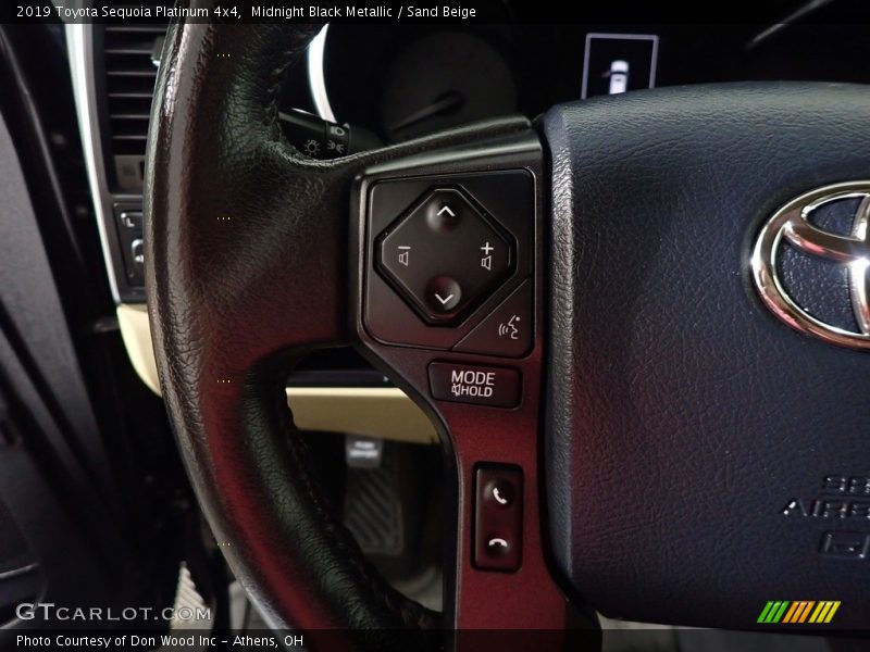  2019 Sequoia Platinum 4x4 Steering Wheel