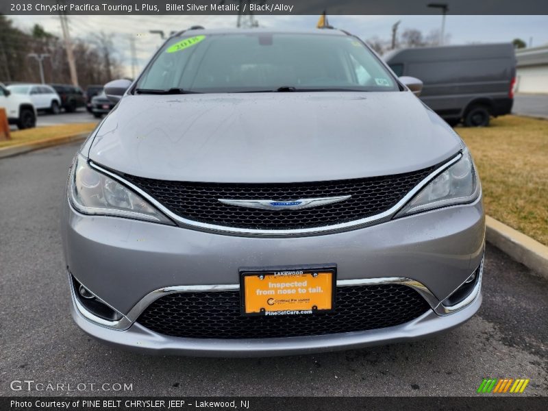 Billet Silver Metallic / Black/Alloy 2018 Chrysler Pacifica Touring L Plus