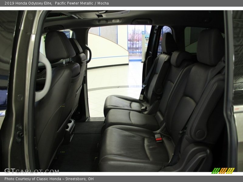 Pacific Pewter Metallic / Mocha 2019 Honda Odyssey Elite