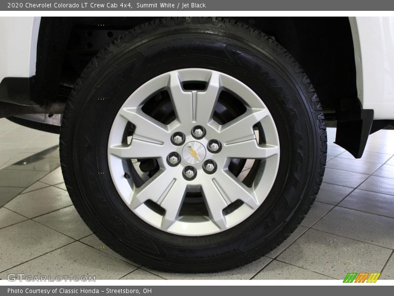 Summit White / Jet Black 2020 Chevrolet Colorado LT Crew Cab 4x4