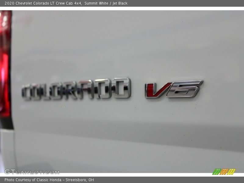 Summit White / Jet Black 2020 Chevrolet Colorado LT Crew Cab 4x4
