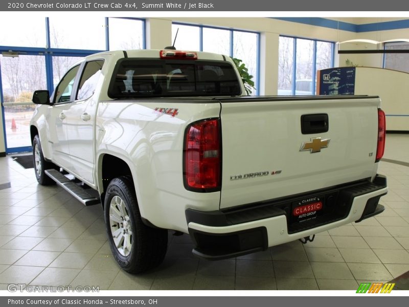 Summit White / Jet Black 2020 Chevrolet Colorado LT Crew Cab 4x4