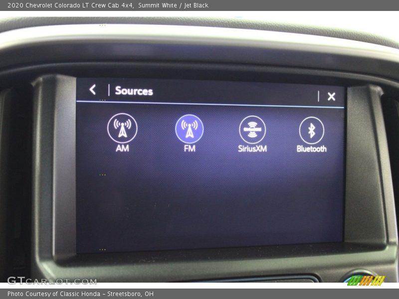 Summit White / Jet Black 2020 Chevrolet Colorado LT Crew Cab 4x4