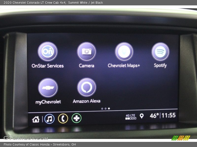 Summit White / Jet Black 2020 Chevrolet Colorado LT Crew Cab 4x4