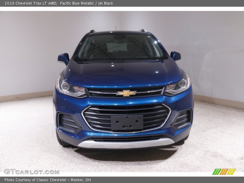 Pacific Blue Metallic / Jet Black 2019 Chevrolet Trax LT AWD