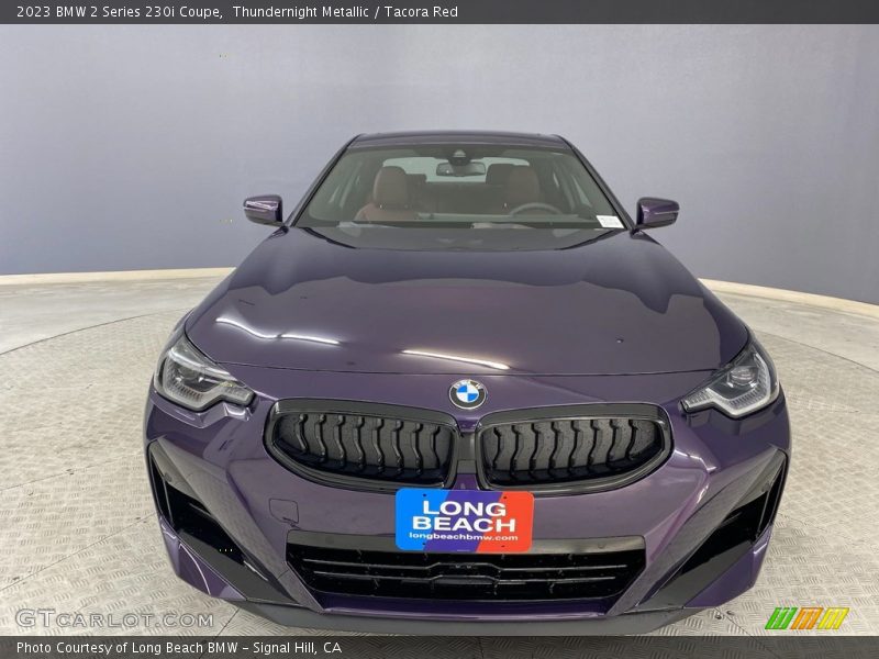 Thundernight Metallic / Tacora Red 2023 BMW 2 Series 230i Coupe