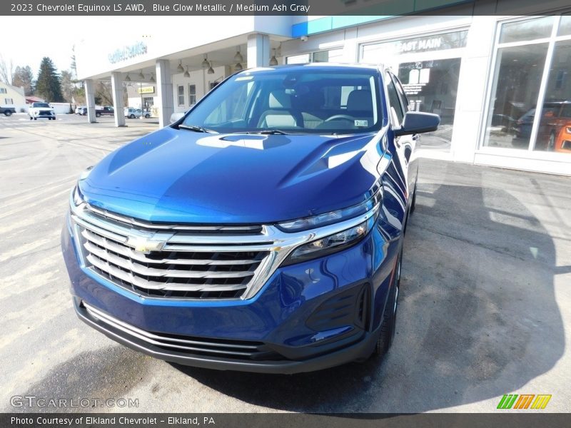 Blue Glow Metallic / Medium Ash Gray 2023 Chevrolet Equinox LS AWD