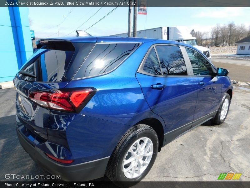 Blue Glow Metallic / Medium Ash Gray 2023 Chevrolet Equinox LS AWD