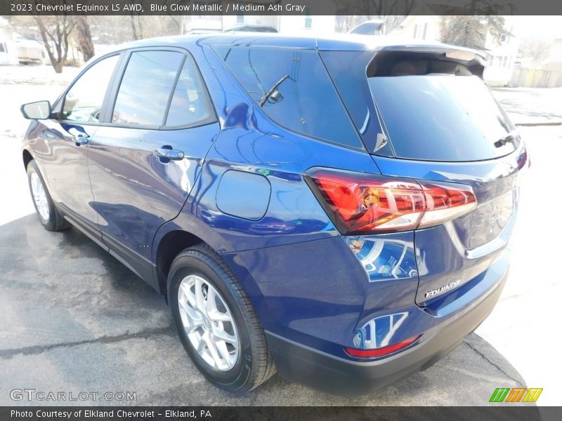 Blue Glow Metallic / Medium Ash Gray 2023 Chevrolet Equinox LS AWD