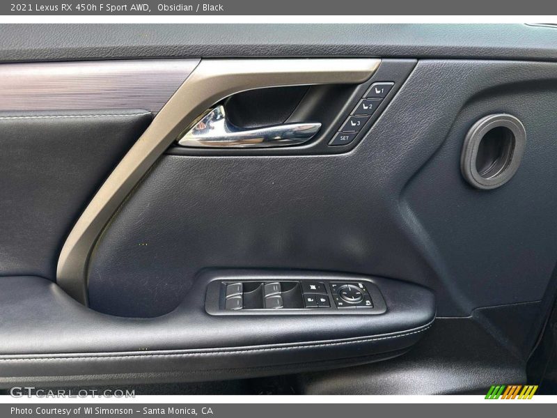 Door Panel of 2021 RX 450h F Sport AWD