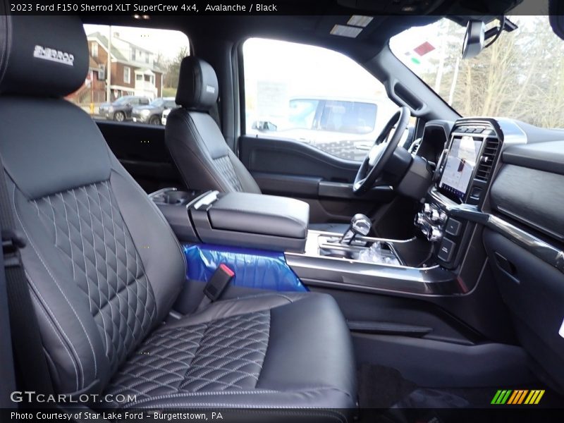  2023 F150 Sherrod XLT SuperCrew 4x4 Black Interior