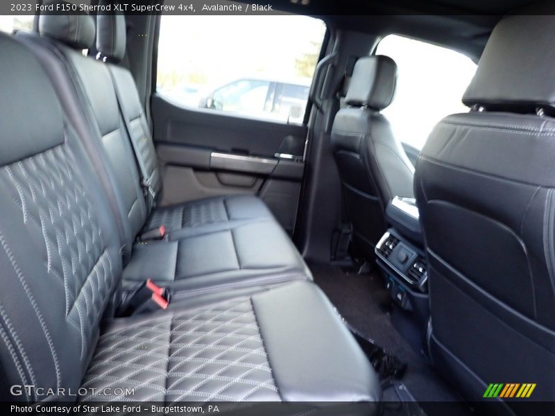Rear Seat of 2023 F150 Sherrod XLT SuperCrew 4x4