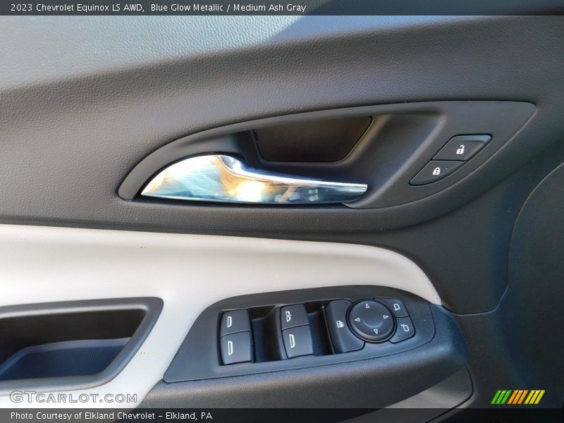 Blue Glow Metallic / Medium Ash Gray 2023 Chevrolet Equinox LS AWD