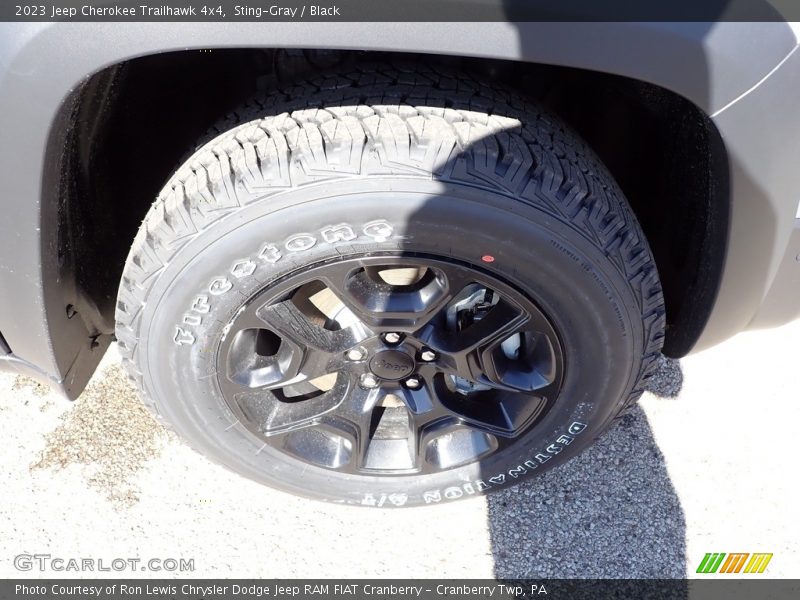 Sting-Gray / Black 2023 Jeep Cherokee Trailhawk 4x4