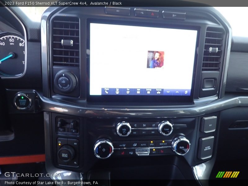 Avalanche / Black 2023 Ford F150 Sherrod XLT SuperCrew 4x4