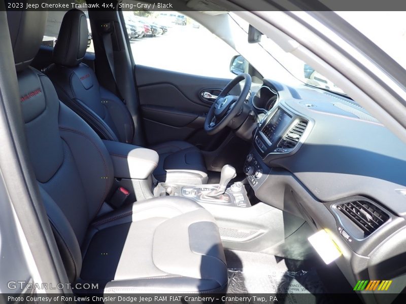 Sting-Gray / Black 2023 Jeep Cherokee Trailhawk 4x4