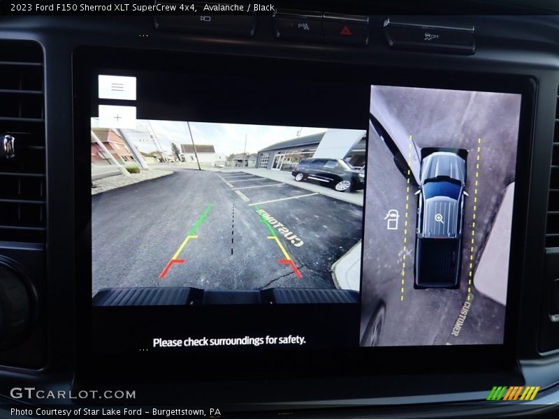 Avalanche / Black 2023 Ford F150 Sherrod XLT SuperCrew 4x4